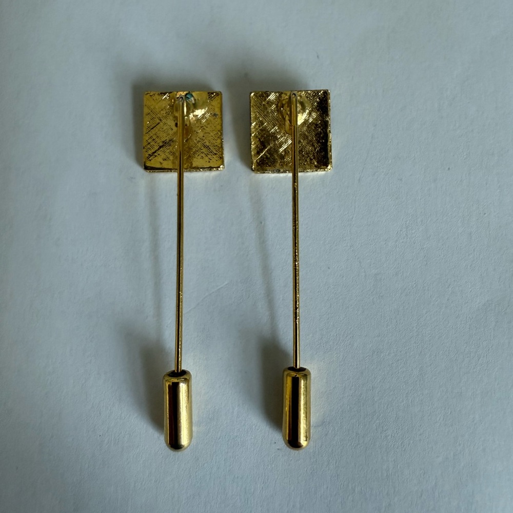 Lot of Vintage Anne Klein Gold-tone Stick Pins - Picture 6 of 10